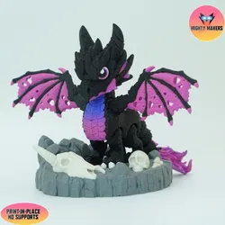 Print In Place Flexi Shadow Dragon
