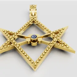 Star pendant 3d printable model