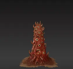 The Meat Tower For RPG And Dioramas