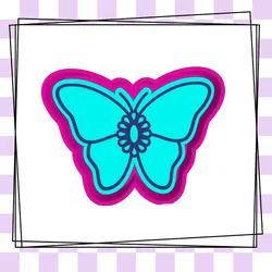 Western Butterfly Freshie STL