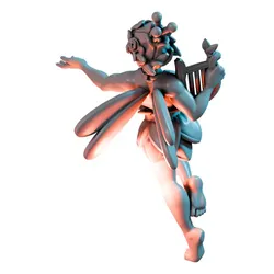 Wood Fairy III - Heroic Scale Miniature 3D print model