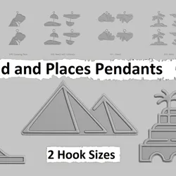 🌍 World and Places – Places Pendant Pack (Original Blend) 🏖️🏔️