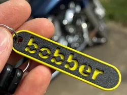 bobber keychain - Free 3D Print Model