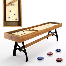 Burton shuffleboard 9ft 3D model