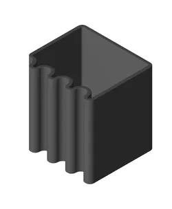 Cube wave - a side table