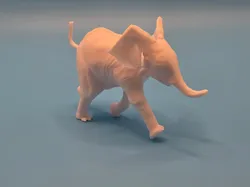 Cute Baby Elephant Walking – Tiere aus aller Welt - Free 3D Print Model