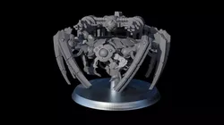 Cyber lord Space Zombie Op Tek Spider Spyder Than Can Win 3D print model