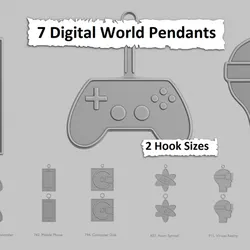 Digital World Mini – Pendant Set