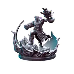 Fantastic Shapeshift On 50mm Base II - RPG Tabletop Figure 3D print model