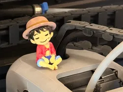Luffy bobblehead from One Piece - Free 3D Print Model