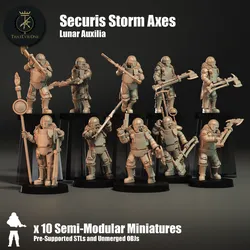 Lunar Auxilia Modular Securis - Presupported
