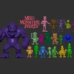 Mad Monster Party Cast