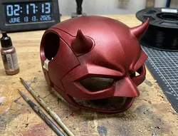 Meow-devil Superhero Cat Cowl 3D print model