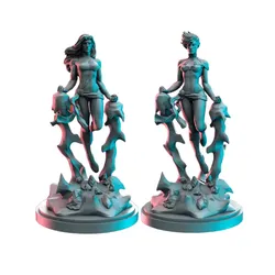 Ms Timely Captain Timely IX - Detailed Tabletop Figurine 3D print model