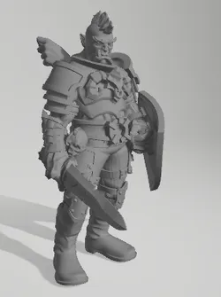 Orc Male Fighter 2