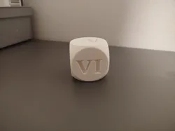 Polished Roman Dice - Free 3D Print Model