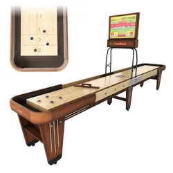 Rock-Ola 16ft shuffleboard table 3D model
