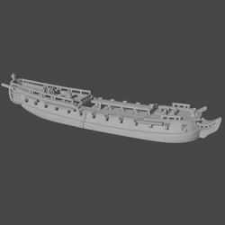 US Raleigh-class Frigate  (32 guns), 1776-83 AOA-US-1