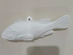 Brown Grouper Wall Decor - Free 3D Print Model