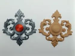 Decorative medallion (no AMS) - Free 3D Print Model