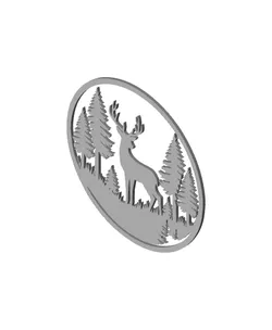 Deer wall art wildlife decor