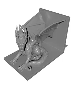 Dragon bookends