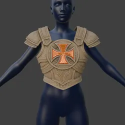 He-Man Chest Armor with Pauldrons