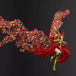 Malenia Blade of Miquella Elden Ring 3D print model