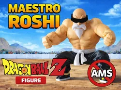 Master Roshi Figure (No AMS | Easy Assembly) - Free 3D Print Model