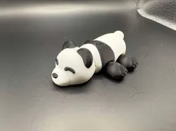 Panda Bear Flexi - Free 3D Print Model