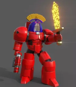 Space king Captain STL 3D print model