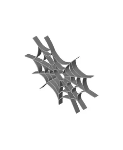 spiderweb heart wall art gothic halloween decor