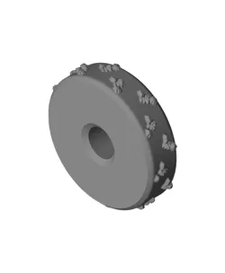 Stamp Wheels for Clay — Animal Tracks Vol.7 (17) Beaver