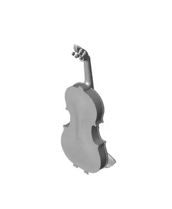 Violin 4/4 acoustic stradivarius type ready for CNC
