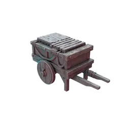 Wagon 3D Print STL Miniature RPG 3D print model