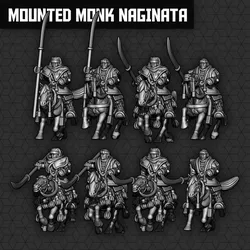 Warrior Monk Mounted Naginata Units