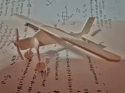 wilga plane kit card - Free 3D Print Model