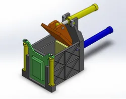 aluminum cans baler machine
