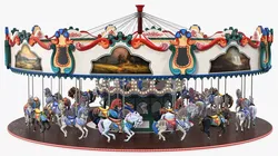 Amusement Park Carousel 3D model