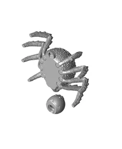 Cute Articulated Spider
