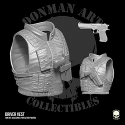 Driver Vest 3D Printable Files for Action Figures 3D print model