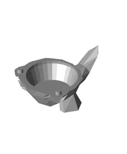 Gengar Spooky Low Poly Lantern