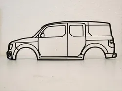 Honda Element Wall Art - Free 3D Print Model