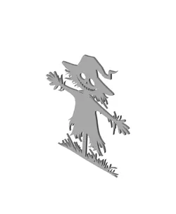 scarecrow wall art Halloween decor