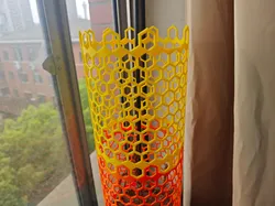 Stackable Round Trellis (Scalable and Connectable) - Free 3D Print Model