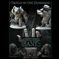 Trolls in the Dungeon (MMM Stat Blocks, encounter, lore, and map)