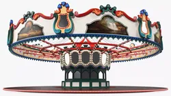 Vacant Carousel 3D model