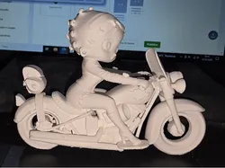 betty boop  - Free 3D Print Model