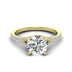 Engagement ring EMAX 001 3D print model