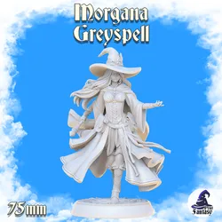 Greyspell - Witch Mage - Female Wizard - Mage Witch - Witch